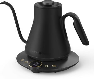 �y�󂠂�z�G�y�C�I�X(Epeios) �d�C�P�g�� �R�[�q�[ 1°C�P�ʂ̐������� �h���b�v �R�[�q�[�|�b�g �׌��h���b�v LED�\���p�l�� �d�C�|�b�g �h���b�v �|�b�g �R���p�N�g0.9L 1040W �u���b�N X001906EQJ