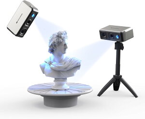 3DMakerpro Seal 3D�X�L���i�[ 0.01mm�̐��x�����n���h�w���h 3D�X�L���i�[ 24�r�b�g�J���[�J������u���h�~�̌��w�����Y �~�j�`���A�T�C�Y �ő�10FPS�̃X�L�������x �A�b�v�O���[�h�� X00161GNY9