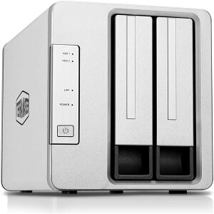 TerraMaster F2-223 2�x�C NAS SMB�����X�g���[�W 2.0GHz 2.5GbE �|�[�gx 2 Celeron N4505�f���A���R�A4GB DDR4 �X�}�z/�^�u���b�g�Ή� (HDD�t���Ȃ�) X0011ZUBJX