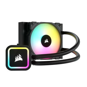 Corsair H60x RGB Elite Liquid CPU�N�[���[ - �_�C�i�~�b�NRGBLED 16�� - SP120 Elite�V���[�Y PWM�t�@�� AirGuide�e�N�m���W�[���� - �C���e�� LGA 1700�A1200�A115X�A2066�AAMD AM5/AM4�\�P�b�g - �u���b�N (���j���[�A��