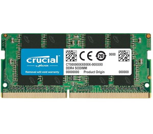 Crucial �m�[�gPC�p���݃����� 8GB(8GBx1��) DDR4 3200MT/s(PC4-25600) CL22 SODIMM 260pin CT8G4SFS832A