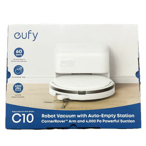 Anker Eufy (���[�t�B) Robot Vacuum Auto-Empty C10 �z��+�����S�~���W / �z���C�g(T2292)