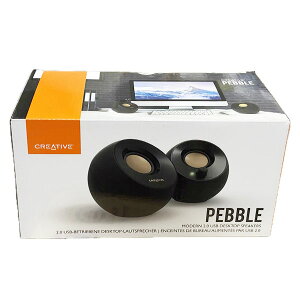 Creative Pebble SP-PBL-BK�i�X�s�[�J�[�j�u���b�N