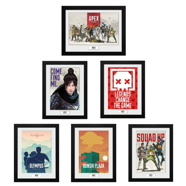 楽天市場】【公式ライセンスグッズ】Apex Legends フレーム入りアート 