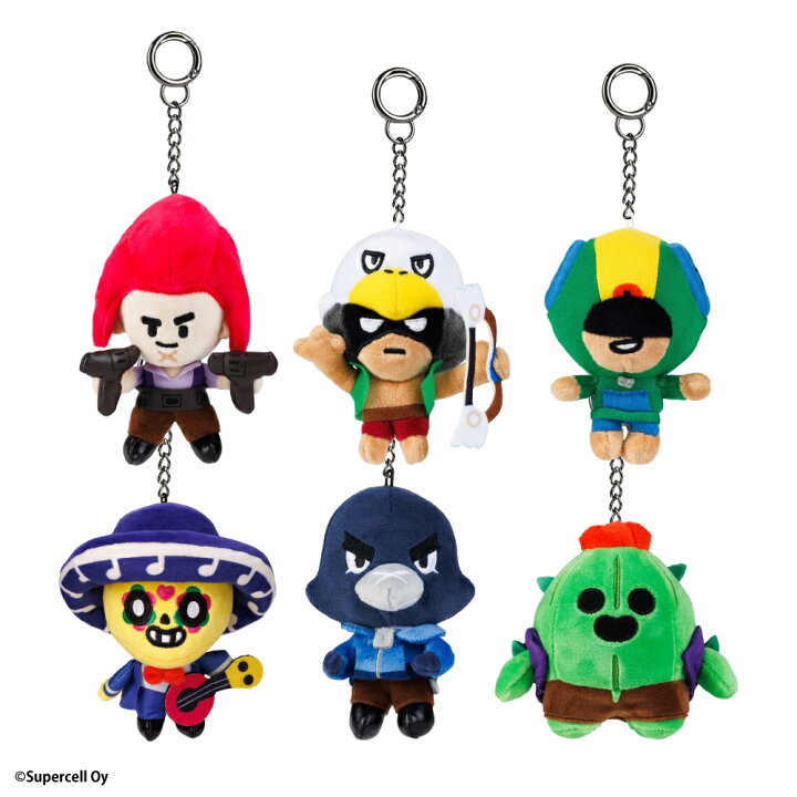 楽天市場】【公式ライセンスグッズ】Brawl Stars ぬいぐるみ 