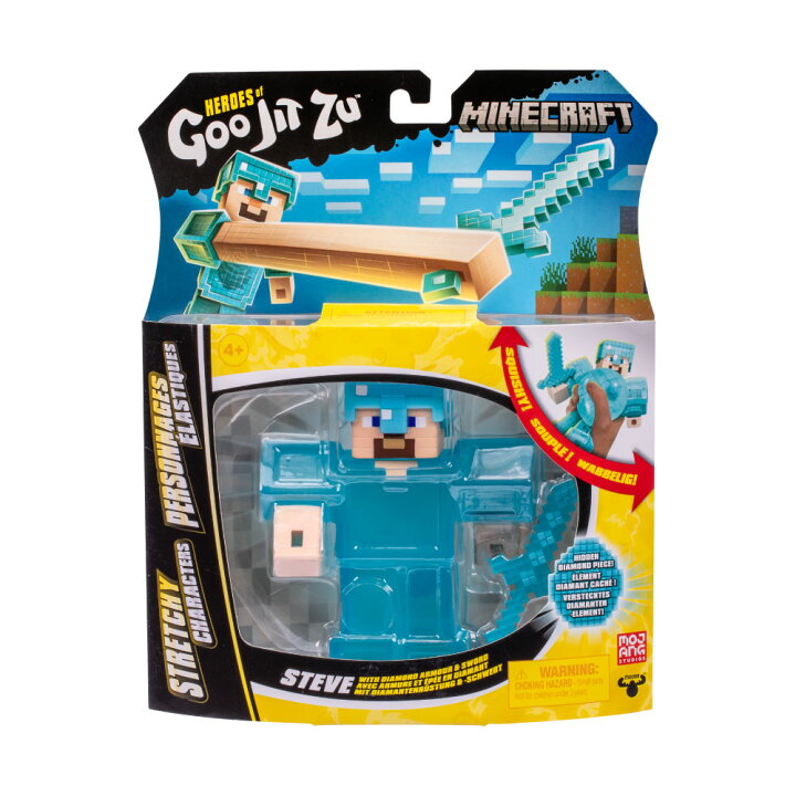 楽天市場】【公式ライセンスグッズ】マインクラフト GOO JIT ZU マインクラフト GOO JIT ZU3種セット新品