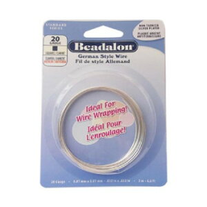 Beadalon(r[_) XNGAC[ m^[jbVVo[ 0.81mm×2m 20