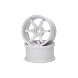 G-FORCE N-6 Drift Wheel Traction /+8/White GD063