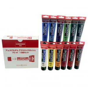 AMSTERDAM�@�A���X�e���_���@�A�N�����b�N�K�b�V���@70ml�`���[�u�@12�F�Z�b�gA�@410553