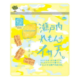 同梱・代引不可まるか食品　イカ天瀬戸内れもん味　25g(12×6)