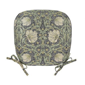 �쓇�D���Z���R�� Morris Design Studio �s���p�[�l�� �_�C�j���O�V�[�g�N�b�V���� 45×43cm LN1746 G �O���[��
