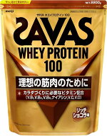 ザバス ホエイプロテイン100 リッチショコラ味 2200g プロテイン 明治