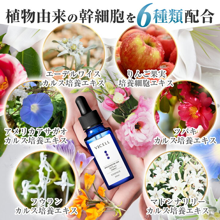 楽天市場】VICELL ヒト幹細胞 美容液 ヒト臍帯血細胞順化培養液 50 