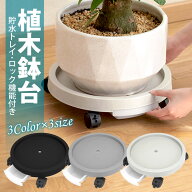 【10％OFF】 【360度自由に移動】 植木鉢台 キャスター付き 貯水 平台車 プランタースタンド 観葉植物 平…