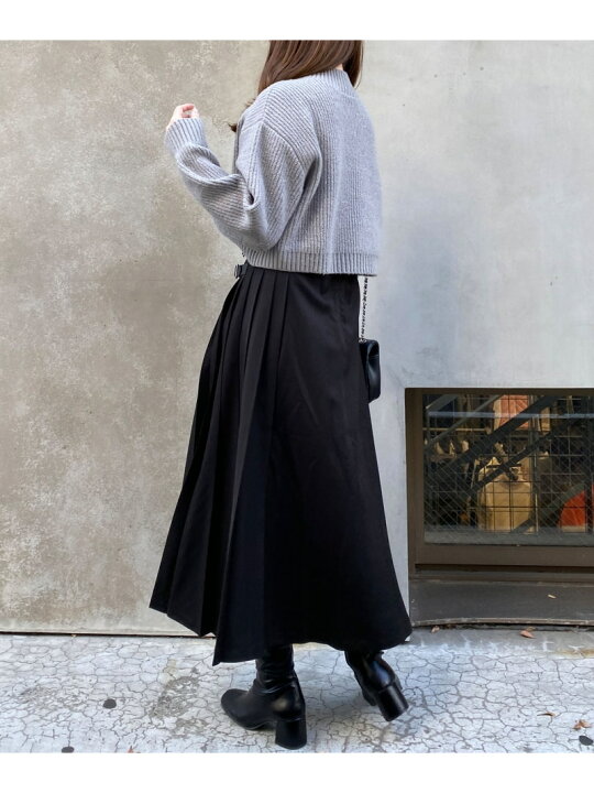 楽天市場】【SALE／22%OFF】サイドベルトプリーツ切替SK INGNI イング  