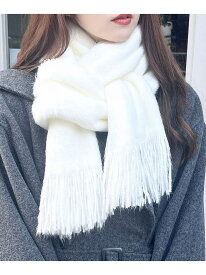 【SALE／47%OFF】シャギーストール INGNI イング ファッション雑貨 マフラー・ストール・ネックウォーマー ピンク グレー ブルー ホワイト【RBA_E】[Rakuten Fashion]