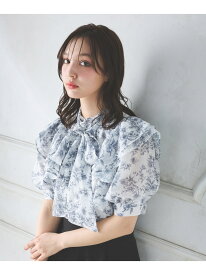 【SALE／44%OFF】2Wayリボンシアーフリル半袖ブラウス INGNI イング トップス シャツ・ブラウス ホワイト【RBA_E】[Rakuten Fashion]