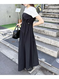 【WEB限定】ビスチェドッキングワンピース INGNI イング ワンピース・ドレス ワンピース グレー ホワイト[Rakuten Fashion]