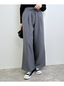 【SALE／33%OFF】イージーワイドパンツ INGNI イング パンツ その他のパンツ ブラウン ブラック グレー【RBA_E】[Rakuten Fashion]
