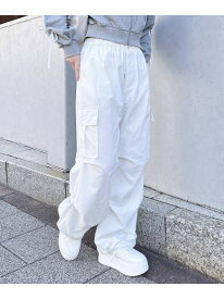 イージーカーゴパンツ INGNI イング パンツ カーゴパンツ ブラック カーキグリーン ピンク グレー ホワイト[Rakuten Fashion]