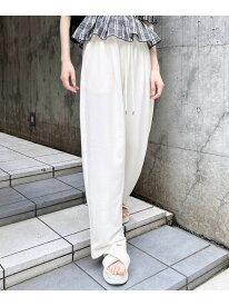 【WEB限定】イージースウェットパンツ INGNI イング パンツ ジャージ・スウェットパンツ ピンク グレー ホワイト ブラック[Rakuten Fashion]