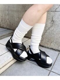 【SALE／26%OFF】フロントクロスクリアソールスポサン INGNI イング シューズ・靴 サンダル ブラック ホワイト【RBA_E】[Rakuten Fashion]