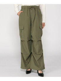 PEイージーカーゴパンツ INGNI イング パンツ カーゴパンツ カーキグリーン ブラック ピンク グレー[Rakuten Fashion]