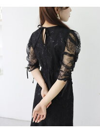 【SALE／22%OFF】スパンコールレースワンピース INGNI イング ワンピース・ドレス ワンピース ピンク ブラック グリーン ブルー【RBA_E】【送料無料】[Rakuten Fashion]