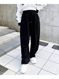 イージースウェットパンツ／A INGNI イング パンツ ジャージ・スウェットパンツ ブラック グレー[Rakuten Fashion]