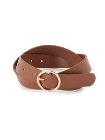 リングバックルベルト INGNI イング ファッション雑貨 ベルト ブラック ブラウン[Rakuten Fashion]