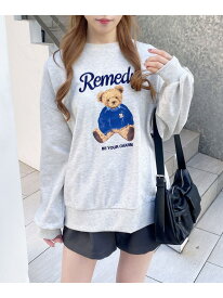 【SALE／20%OFF】ベアロゴチュニック INGNI イング ワンピース・ドレス チュニック レッド グレー ネイビー【RBA_E】[Rakuten Fashion]