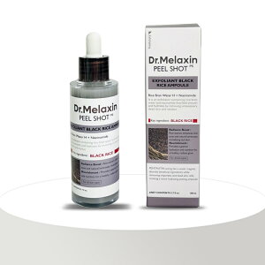 �y���������z Dr.Melaxin Dr.�����L�V���s�[���V���b�g�p���P�A�u���b�N���C�X���e�t Peel Shot Exfoliant Black Rice Ampoule 80ml ���K�i ���� ���邨�� �X�L���P�A �؍��R�X�� ����P�A