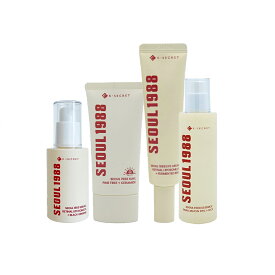 【送料無料】KSECRET ソウル1988パインツリーUVクリーム 50ml /スネイル97エッセンス 100ml /レチナールブラックジンセンセラム 30ml /レチンアル発酵豆アイクリーム 30ml