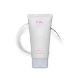 【送料無料】aou AOUトーンアップぽよんクリーム 100mL/Tone Up Dazzling Cream/美容成分配合 / なめらか密着 / しっとり塗れてさらっと仕上がる / 明るい印象の肌に