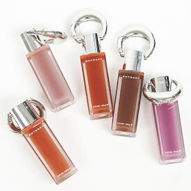 【送料無料】【ENTROPY MAKEUP】エントロピーチャームティント 総20色／グロウ10色＆ぼやけたマット10色　キーリング型リップ／鞄に付けられる (30日以内に国際発送、40日以内にお届け予定)