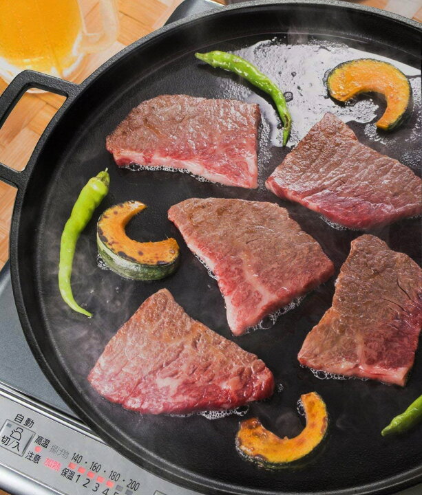 楽天市場】【最大20%OFFクーポン】鉄板 丸形 大判 約35cm 本格 鉄鋳物 