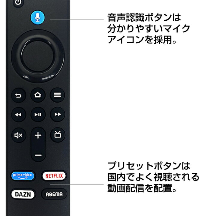 楽天市場】【Amazon Fire TV Stick用】L5B83G 対応リモコン Alexa対応 