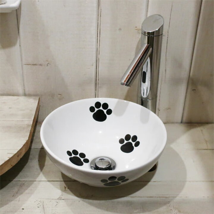楽天市場】3点セット 洗面ボウル+自動水栓+排水栓 陶器 手洗い器 
