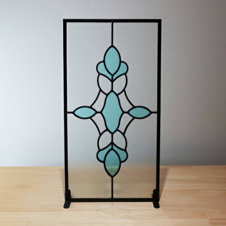 楽天市場 ステンドグラス おしゃれ アンティーク風 装飾ガラス インテリア W250 H480 T6 Ink h 株式会社インクコーポレーション