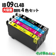 エプソンインク IB09CL4B 顔料4色セット エプソン用 IB09CL4B 顔料4色セット 互換インク ib09cl4b 内容:I…