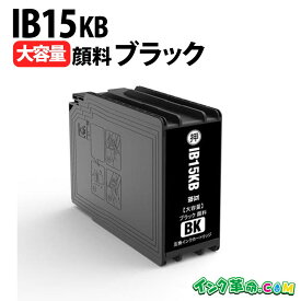 エプソンインク IB15KB 大容量 ブラック エプソン用 互換インク 内容:IB15KB 機種:PX-M7120F PX-M7120FP PX-M7120FT PX-M712H5 PX-M712TH5 PX-S7120 PX-S7120P PX-S712H5 【インク革命】