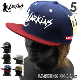 【2480円→1984円 20%OFFクーポン】帽子 ラーキンス LARKINS ロゴ BB キャップ キャップメンズ キャップ レディース 大きいサイズ ブランド 人気 アメカジ ブランド 春 夏 USA キャップ ユニセックス【郵便定形外送料無料】あす楽対応