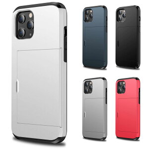 iPhone13 iPhone13Pro iPhone13ProMax iPhone13mini �Ή� �P�[�X �J�o�[ �w�ʃP�[�X Credit card armor case �J�[�h���[ �J�[�h�z���_�[ �n�C�u���b�h ��d�\�� �ϏՌ� �ّf�ޑg�ݍ��킹 �o�C�J���[ �z���C�g �l�C