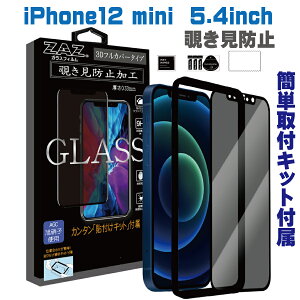 KXtB iPhone12mini Ή `h~ 3D S tJo[ vCoV[ی KX tB tی AGCɎq fގgp dx9H glass-film-261