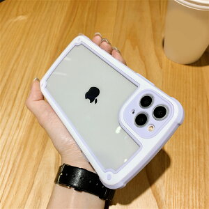iPhone11 wʃP[X P[X Jo[ ϏՌ TPU nCubh A[}[ ی n[h  NA pXeJ[  Vv 