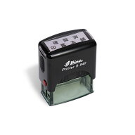 シャイニースタンプ［インク内蔵］・オリジナルスタンプ[データ入稿]・Shiny・S-842(本体：黒・インク色…