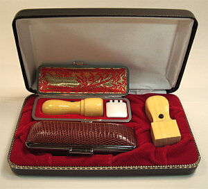 法人印鑑ケース・法人印鑑セット用ハードケース【KKボックス・プロスペシャル】(役職印・銀行印・角印)