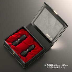 【送料無料】法人印鑑 ハンディ黒水牛ラグゼセット | 代表者印(丸天丸21mm):銀行印(丸天丸21mm):ハンディケース（2本用） 法人用 社判 社印 判子 いんかん はんこ ハンコ 会社設立 仕事 登記 開業 起業