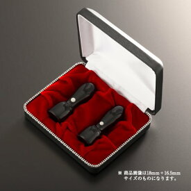 【送料無料】法人印鑑 クラッシー黒水牛ラグゼセット | 代表者印(丸天丸21mm):銀行印(丸天丸21mm):クラッシーケース（2本用） 法人用 社判 社印 判子 いんかん はんこ ハンコ 会社設立 仕事 登記 開業 起業