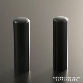 【送料無料】法人印鑑 黒水牛ラグゼセット | 代表者印(丸寸胴21mm):銀行印(丸寸胴21mm) 法人用 社判 社印 判子 いんかん はんこ ハンコ 会社設立 仕事 登記 開業 起業